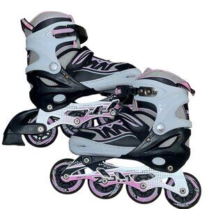 ZPM Sports Adjustable Inline Skates Medium Size For Kids Size 13-3